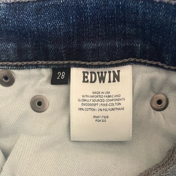 Edwin Pixie Mid Rise Skinny - Picture 9 of 9